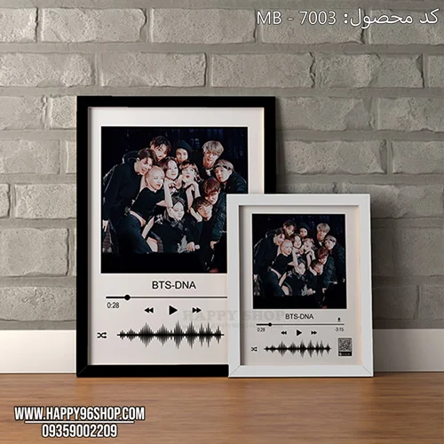 تابلوی موزیکال BTS و BLACKPINK آهنگ DNA کد MB - 7003