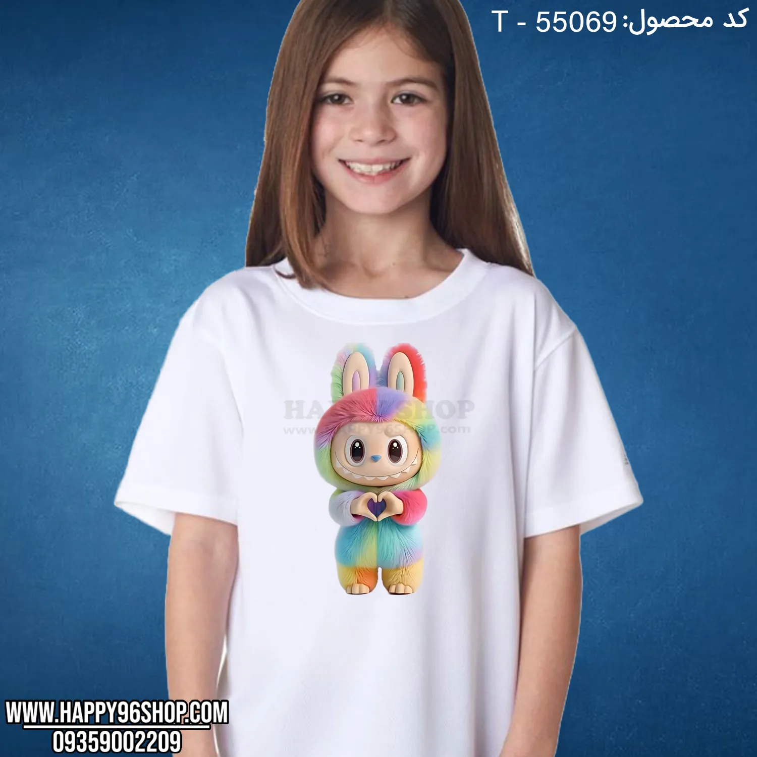 تیشرت لبوبو دخترانه کد T - 55069