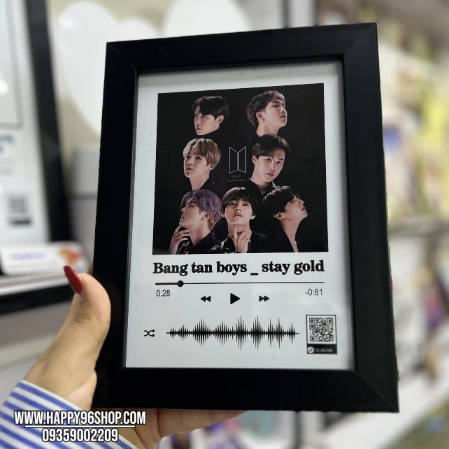 تابلو موزیکال BTS با آهنگ Stay Gold کد MB - 251