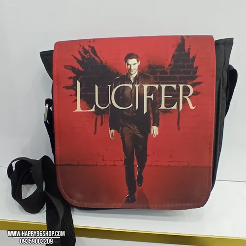 کیف دوشی با طرح سریال Lucifer کد SB - 5003
