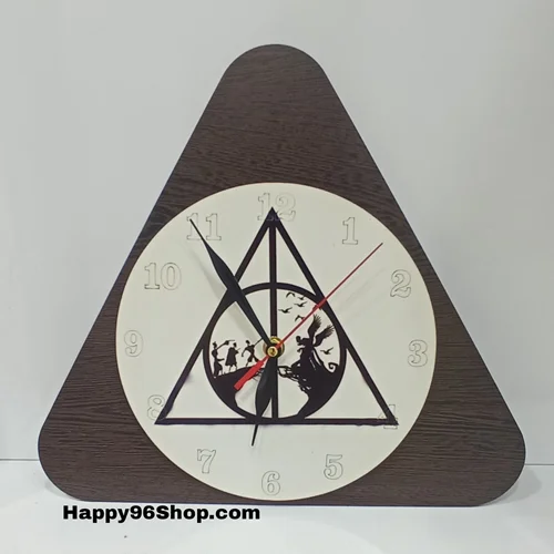 ساعت مثلثی طرح Harry Potter کد 2