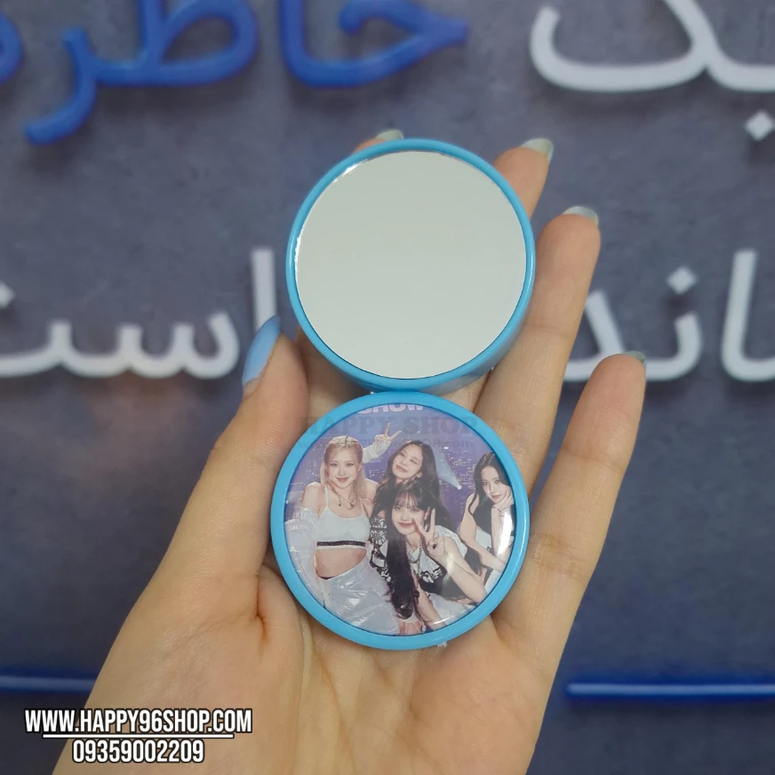 مداد تراش BLACKPINK مدل آینه‌دار قابل اجرا با طرح دلخواه شما
